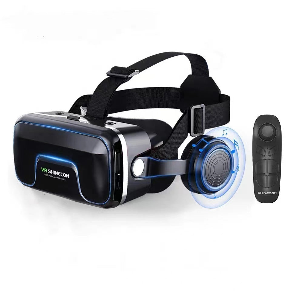 7th Generation VR Game Glasses – Head-Mounted Virtual Reality Viewer with Audio