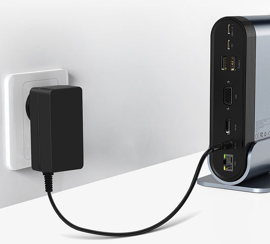 16-in-1 USB-C Workstation Dock – Triple Display, 100W Charging & Full Connectivity