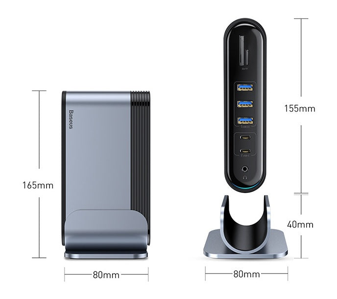 16-in-1 USB-C Workstation Dock – Triple Display, 100W Charging & Full Connectivity