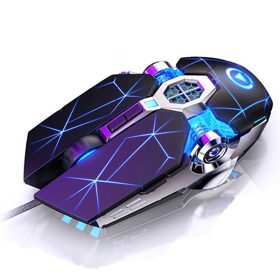Silent Mechanical Gaming Mouse – Quiet Clicks with Pro-Level Performance
