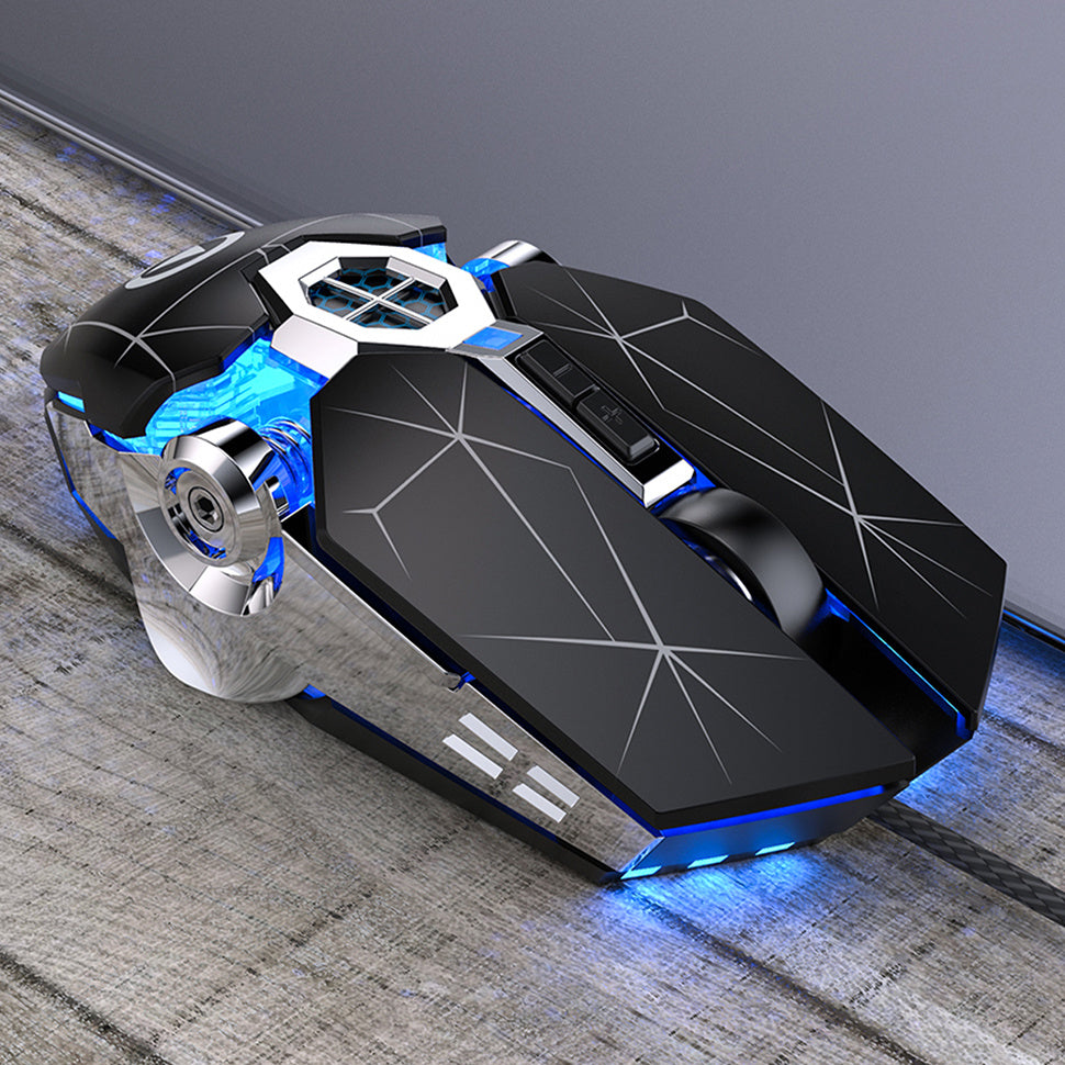 Silent Mechanical Gaming Mouse – Quiet Clicks with Pro-Level Performance