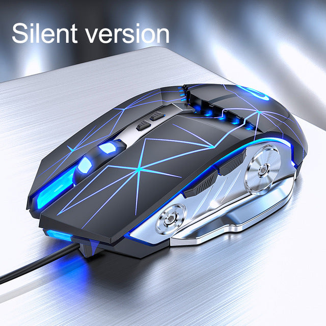 Silent Mechanical Gaming Mouse – Quiet Clicks with Pro-Level Performance