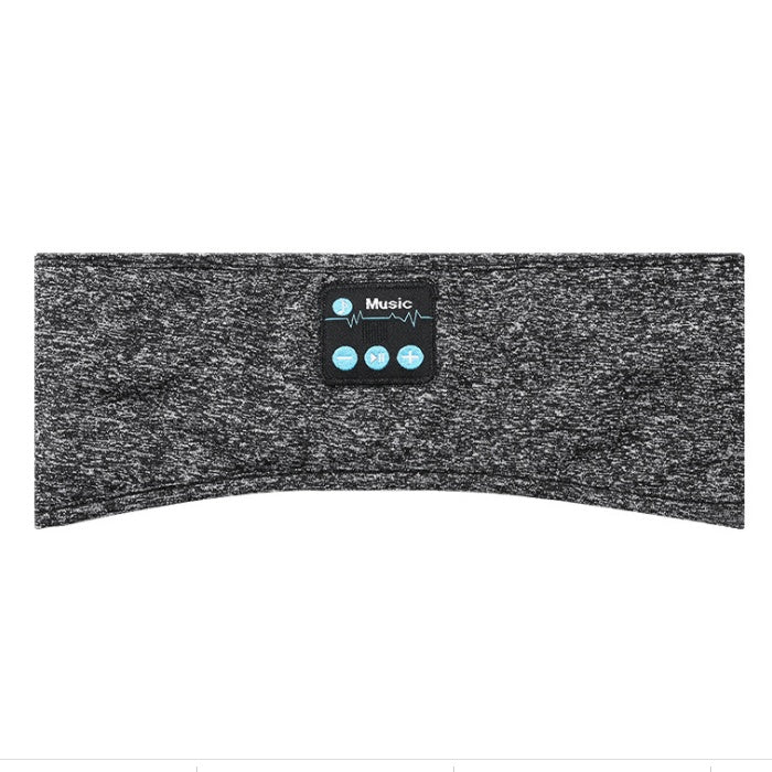 Wireless Bluetooth V5.0 Sports Headband – Stereo Music, Calls, Sleep & Shading