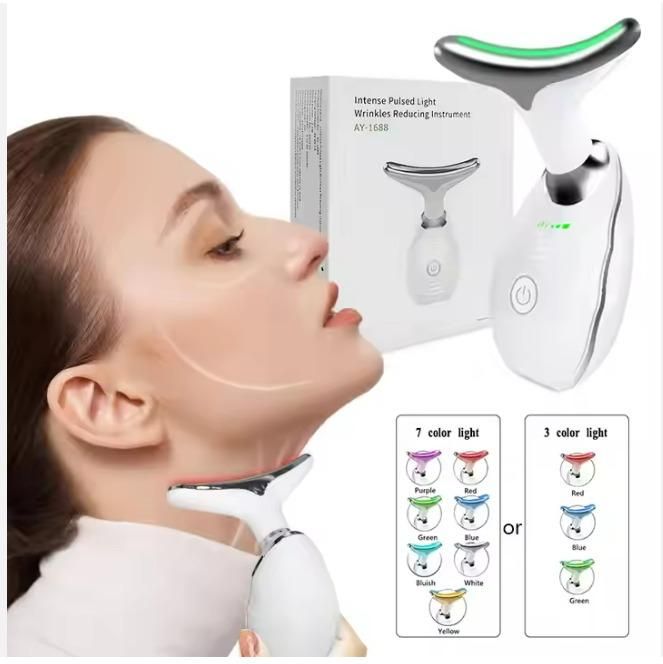 Neck & Face Firming Vibration Massager – Anti‑Wrinkle Skin Rejuvenation Tool