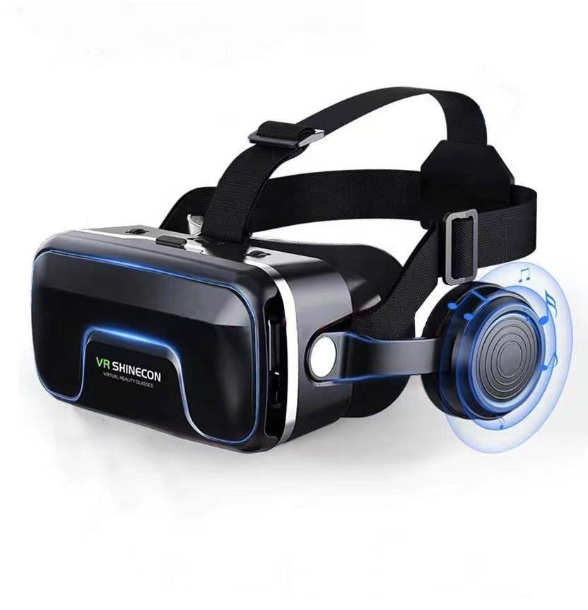 7th Generation VR Game Glasses – Head-Mounted Virtual Reality Viewer with Audio