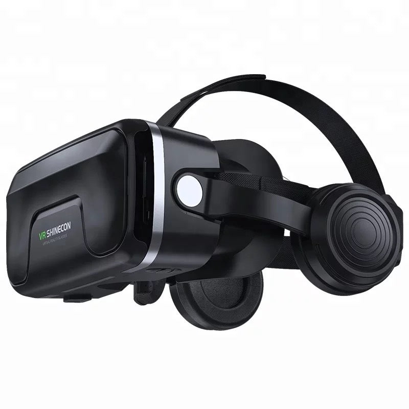 7th Generation VR Game Glasses – Head-Mounted Virtual Reality Viewer with Audio