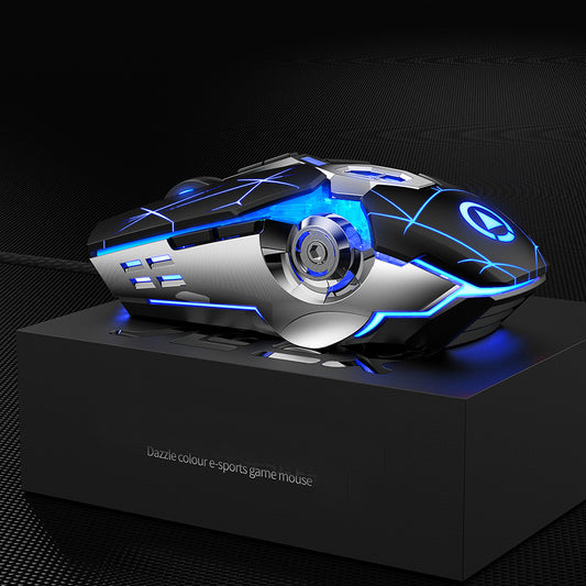 Silent Mechanical Gaming Mouse – Quiet Clicks with Pro-Level Performance