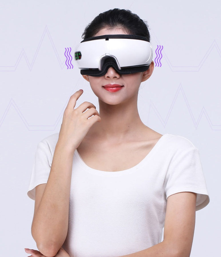 Smart Eye Massager – Heat, Air Compression & Vibration for Eye Relief & Relaxation