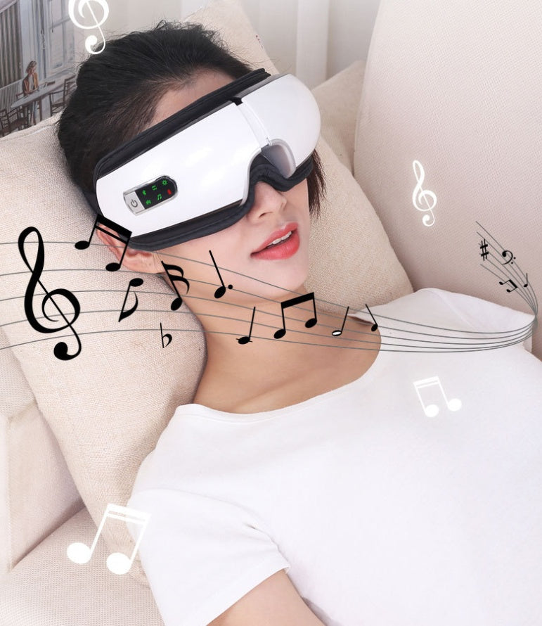 Smart Eye Massager – Heat, Air Compression & Vibration for Eye Relief & Relaxation