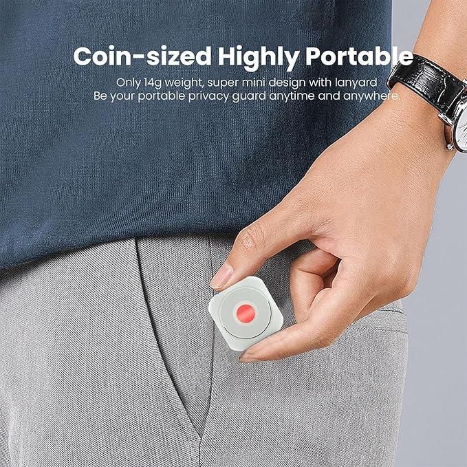 🕵️ Hidden Camera Detector – Portable Infrared & RF Signal Finder