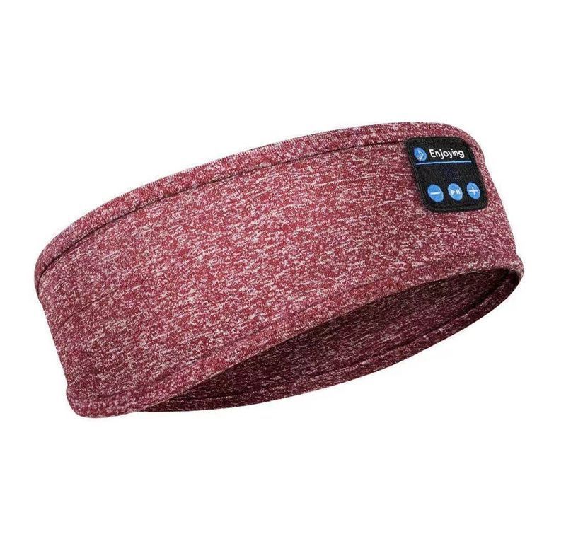 Wireless Bluetooth V5.0 Sports Headband – Stereo Music, Calls, Sleep & Shading