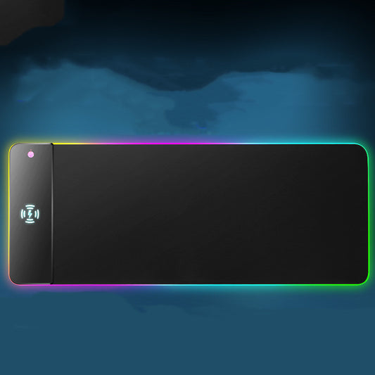 Wireless Charging RGB Luminous Mouse Pad –Illuminated Power & Control