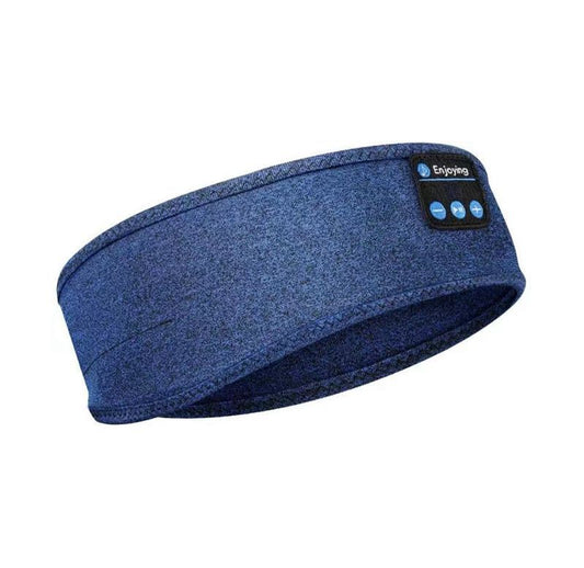 Wireless Bluetooth V5.0 Sports Headband – Stereo Music, Calls, Sleep & Shading