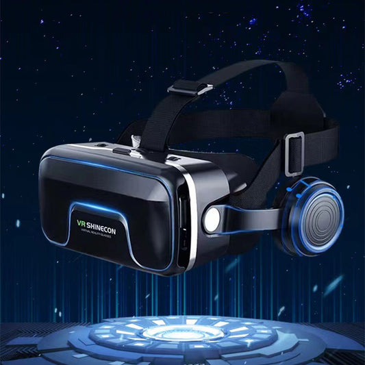 7th Generation VR Game Glasses – Head-Mounted Virtual Reality Viewer with Audio