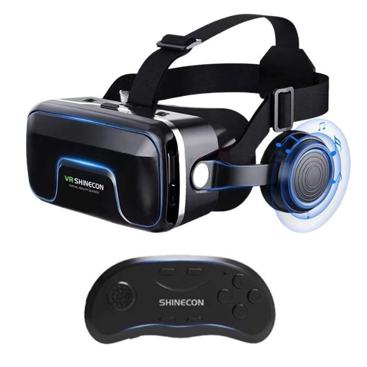 7th Generation VR Game Glasses – Head-Mounted Virtual Reality Viewer with Audio