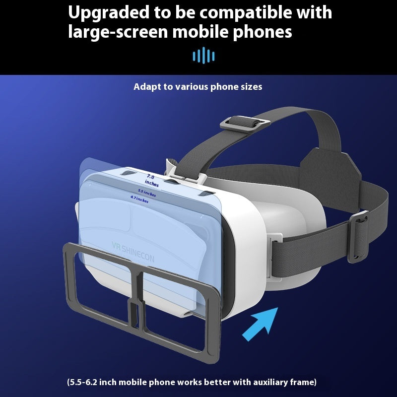 Immersive VR Glasses – 3D Movie & Gaming All‑in‑One Headset