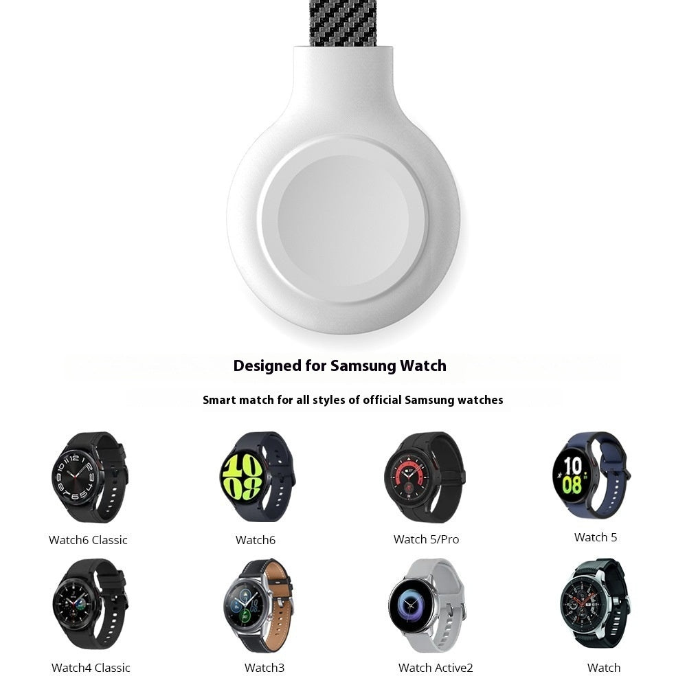 Magnetic Fast Charger – Wearable Wireless Charger for Phone & Watch